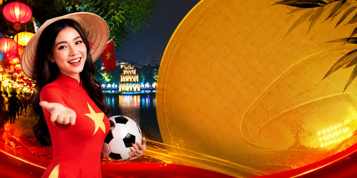 Người hâm mộ cá cược bóng đá tại Hà Nội với nón lá truyền thống